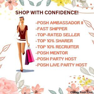 SHOP WITH CONFIDENCE!!!